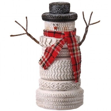 Fleece Hat Snowman Jars